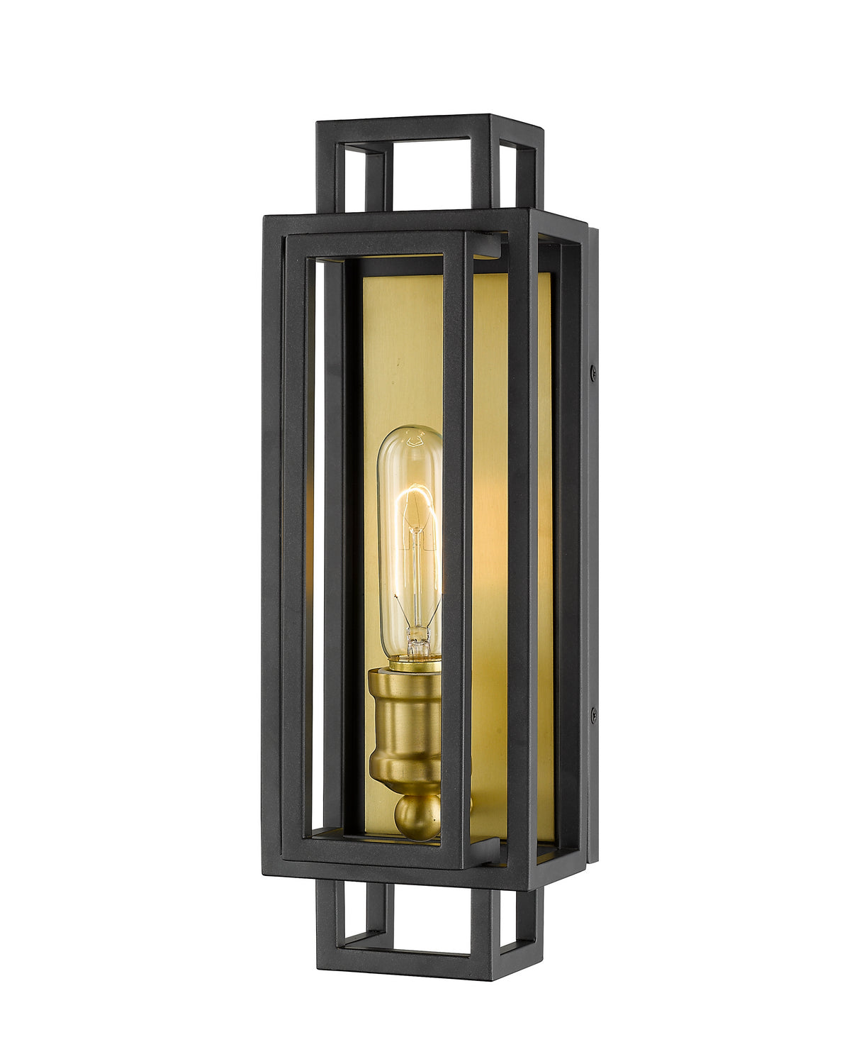 Z-Lite - 454-1S-BRZ-OBR - One Light Wall Sconce - Titania - Bronze / Olde Brass