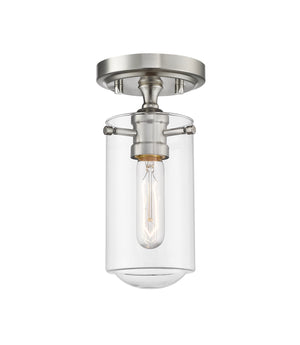 Z-Lite - 471F1-BN - One Light Flush Mount - Delaney - Brushed Nickel