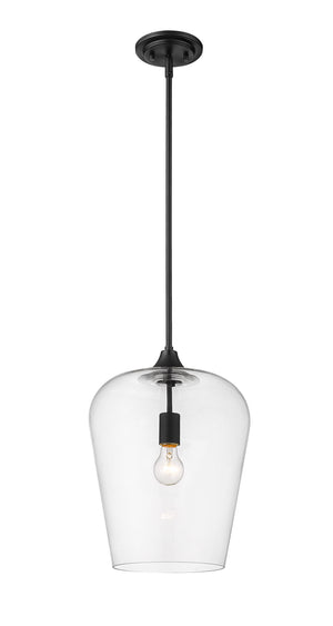 Z-Lite - 473P12-MB - One Light Pendant - Joliet - Matte Black