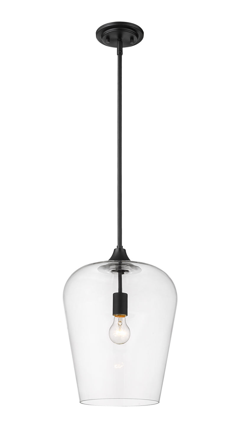 Z-Lite - 473P12-MB - One Light Pendant - Joliet - Matte Black