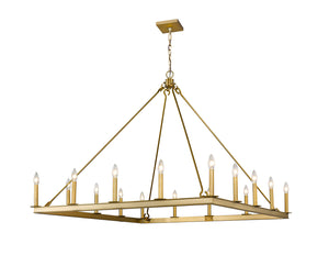 Z-Lite - 482S-16OBR - 16 Light Chandelier - Barclay - Olde Brass