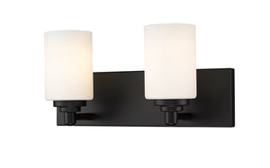 Z-Lite - 485-2V-MB - Two Light Vanity - Soledad - Matte Black