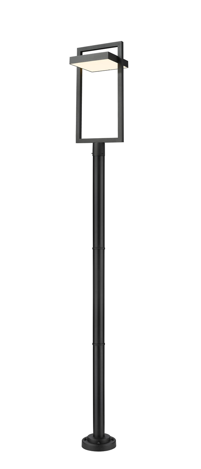 Z-Lite - 566PHXLR-567P-BK-LED - LED Outdoor Post Moun Fixture - Luttrel - Black