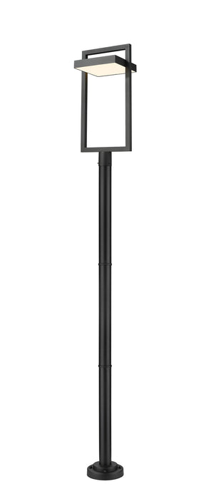 Z-Lite - 566PHXLR-567P-BK-LED - LED Outdoor Post Moun Fixture - Luttrel - Black