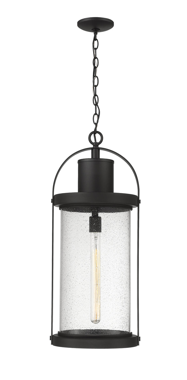 Z-Lite - 569CHXL-BK - One Light Outdoor Chain Mount Ceiling Fixture - Roundhouse - Black