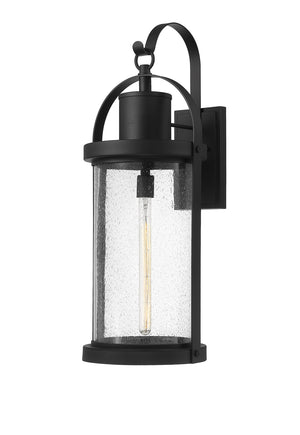 Z-Lite - 569XL-BK - One Light Outdoor Wall Light - Roundhouse - Black