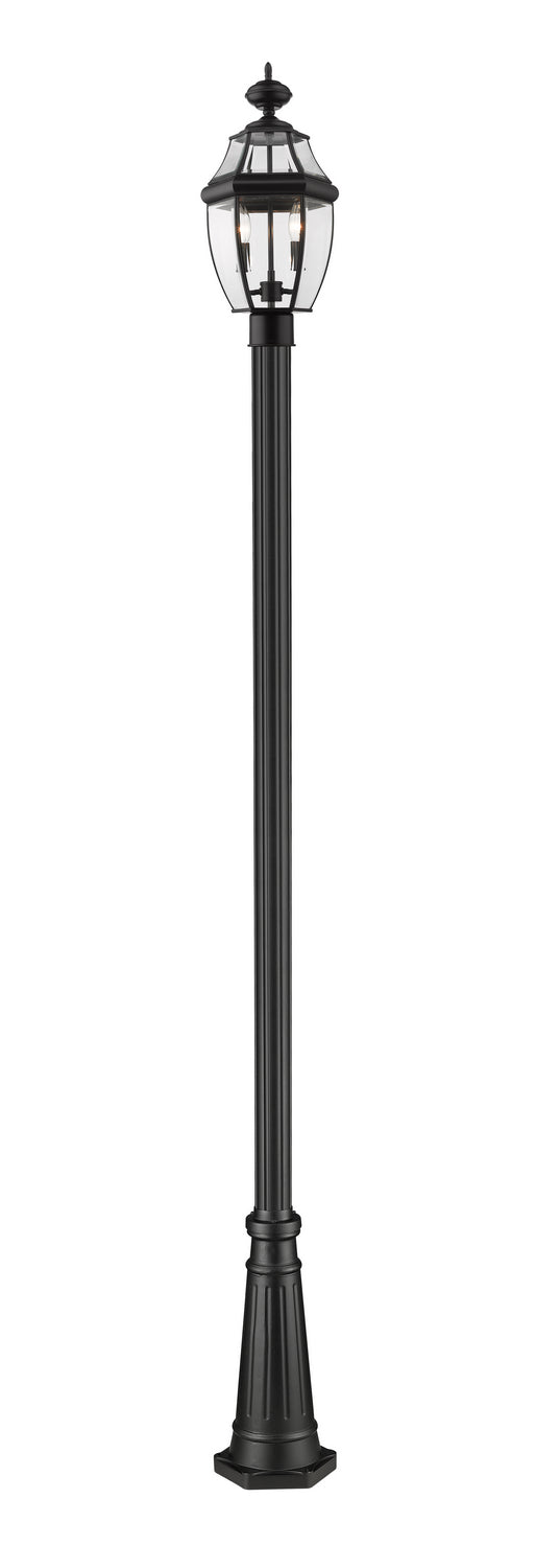 Z-Lite - 580PHM-519P-BK - Two Light Outdoor Post Mounted Fixture - Westover - Black