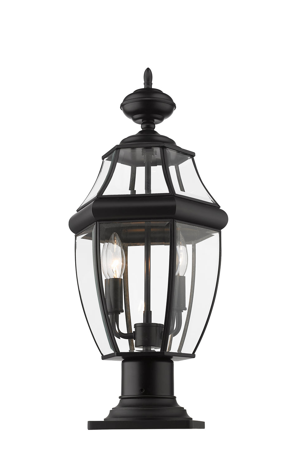 Z-Lite - 580PHM-533PM-BK - Two Light Outdoor Pier Mounted Fixture - Westover - Black