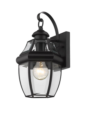 Z-Lite - 580S-BK - One Light Outdoor Wall Light - Westover - Black