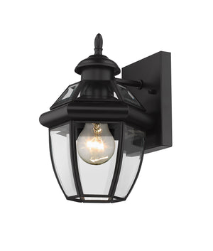 Z-Lite - 580XS-BK - One Light Outdoor Wall Light - Westover - Black