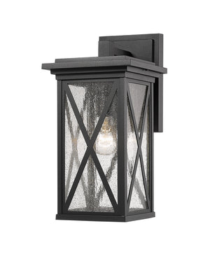 Z-Lite - 583M-BK - One Light Outdoor Wall Light - Brookside - Black