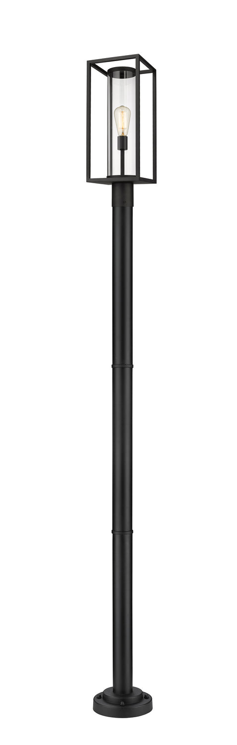 Z-Lite - 584PHMR-567P-BK - One Light Outdoor Post Mounted Fixture - Dunbroch - Black