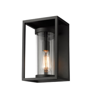 Z-Lite - 584S-BK - One Light Outdoor Wall Light - Dunbroch - Black
