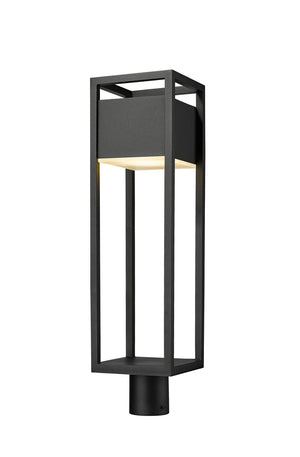 Z-Lite - 585PHBR-BK-LED - LED Outdoor Post Moun Fixture - Barwick - Black
