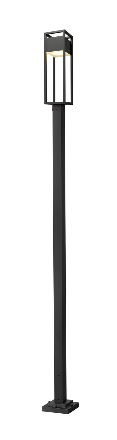 Z-Lite - 585PHBS-536P-BK-LED - LED Outdoor Post Moun Fixture - Barwick - Black