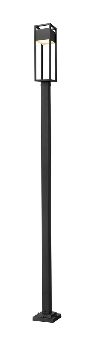 Z-Lite - 585PHBS-536P-BK-LED - LED Outdoor Post Moun Fixture - Barwick - Black