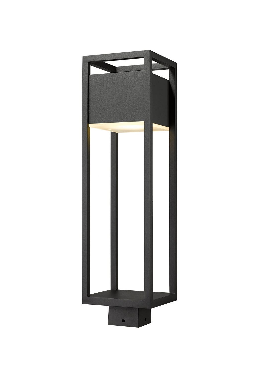 Z-Lite - 585PHBS-BK-LED - LED Outdoor Post Moun Fixture - Barwick - Black
