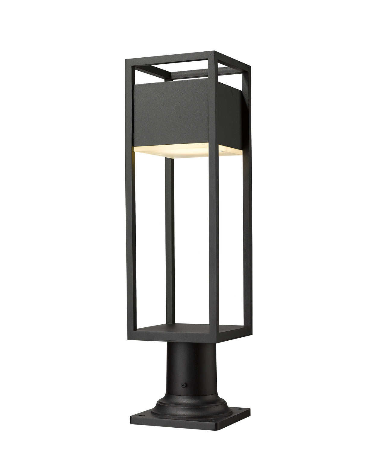 Z-Lite - 585PHMR-533PM-BK-LED - LED Outdoor Pier Mounted Fixture - Barwick - Black