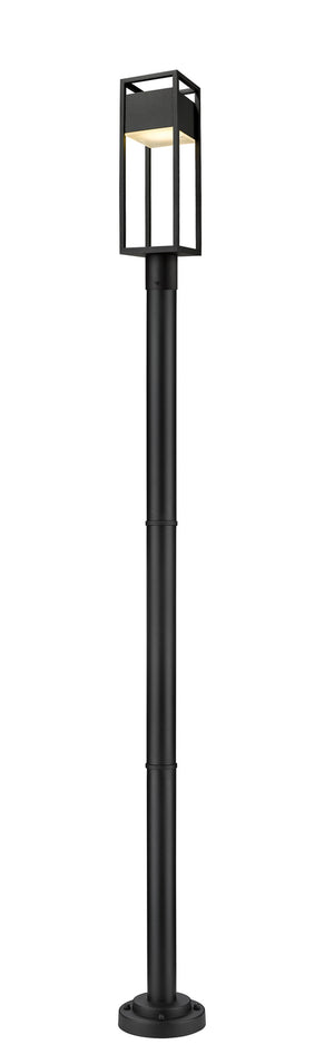 Z-Lite - 585PHMR-567P-BK-LED - LED Outdoor Post Moun Fixture - Barwick - Black