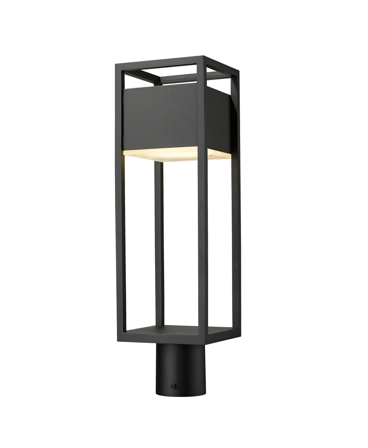 Z-Lite - 585PHMR-BK-LED - LED Outdoor Post Moun Fixture - Barwick - Black