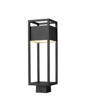 Z-Lite - 585PHMS-BK-LED - LED Outdoor Post Moun Fixture - Barwick - Black