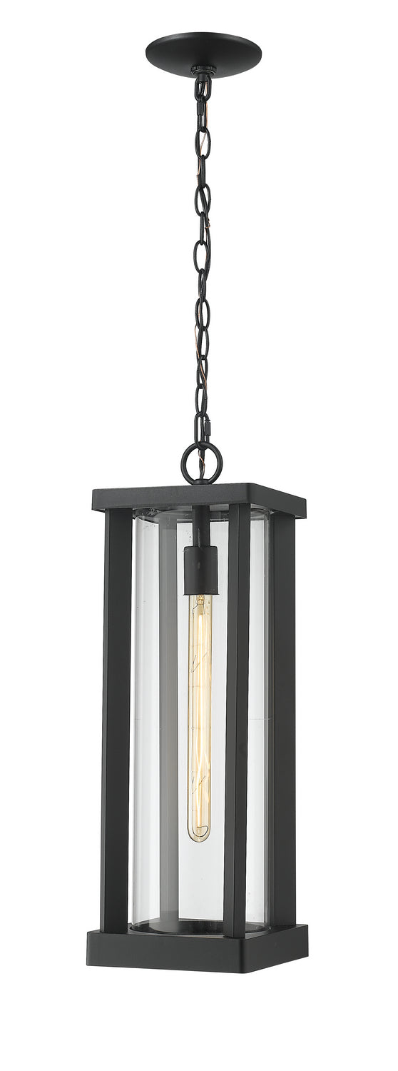 Z-Lite - 586CHB-BK - One Light Outdoor Chain Mount Ceiling Fixture - Glenwood - Black