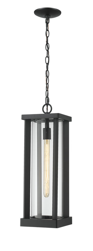 Z-Lite - 586CHB-BK - One Light Outdoor Chain Mount Ceiling Fixture - Glenwood - Black