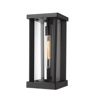 Z-Lite - 586M-BK - One Light Outdoor Wall Mount - Glenwood - Black