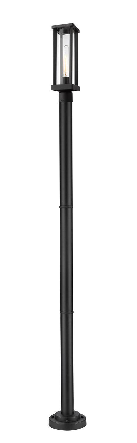 Z-Lite - 586PHMR-567P-BK - One Light Outdoor Post Mounted Fixture - Glenwood - Black