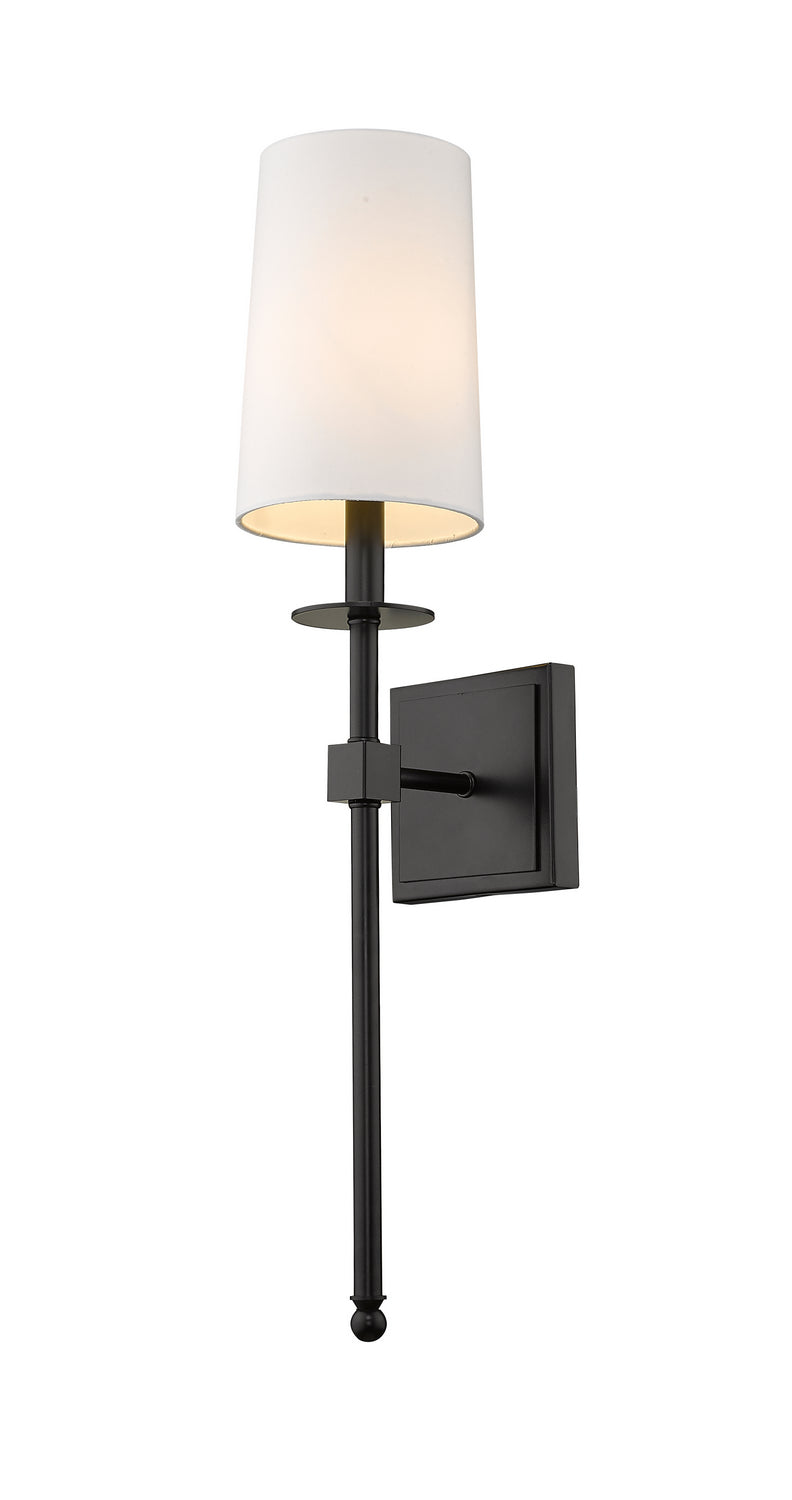 Z-Lite - 811-1S-MB - One Light Wall Sconce - Camila - Matte Black