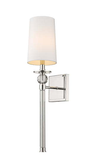 Z-Lite - 805-1S-PN - One Light Wall Sconce - Mia - Polished Nickel