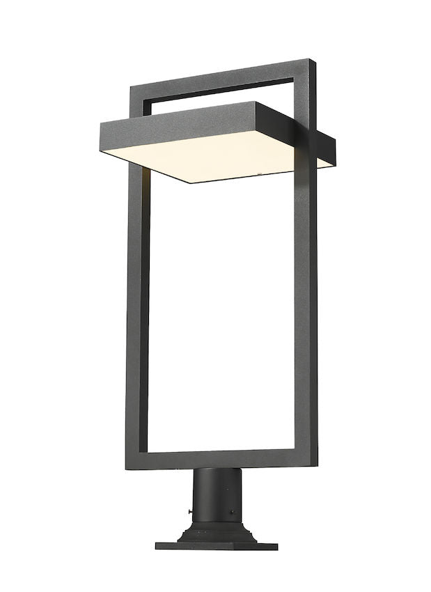 Z-Lite - 566PHXLR-533PM-BK-LE - LED Outdoor Pier Mounted Fixture - Luttrel - Black