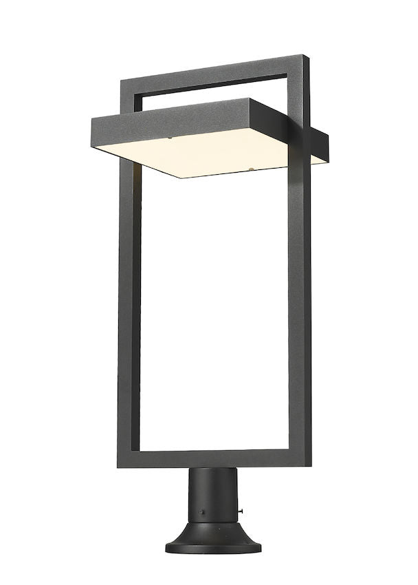 Z-Lite - 566PHXLR-553PM-BK-LE - LED Outdoor Pier Mounted Fixture - Luttrel - Black
