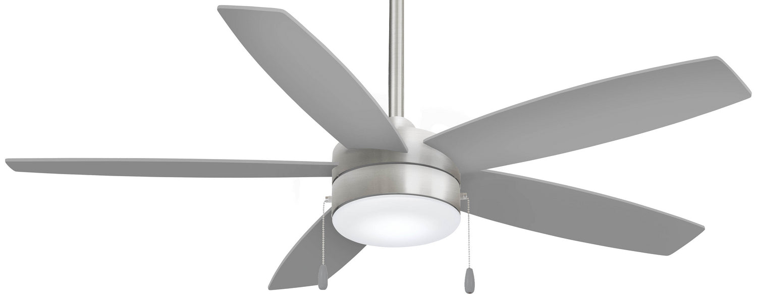 Minka Aire - F673L-BN/SL - 52"Ceiling Fan - Airetor - Brushed Nickel W/ Silver