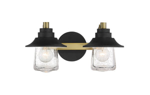Minka-Lavery - 4892-685 - Two Light Bath - Westfield Manor - Sand Coal w/Soft Brass