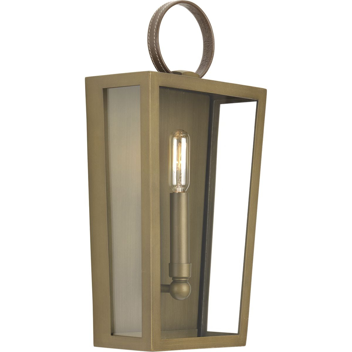 Progress Lighting - P710066-161 - One Light Wall Sconce - Point Dume-Shearwater - Aged Brass