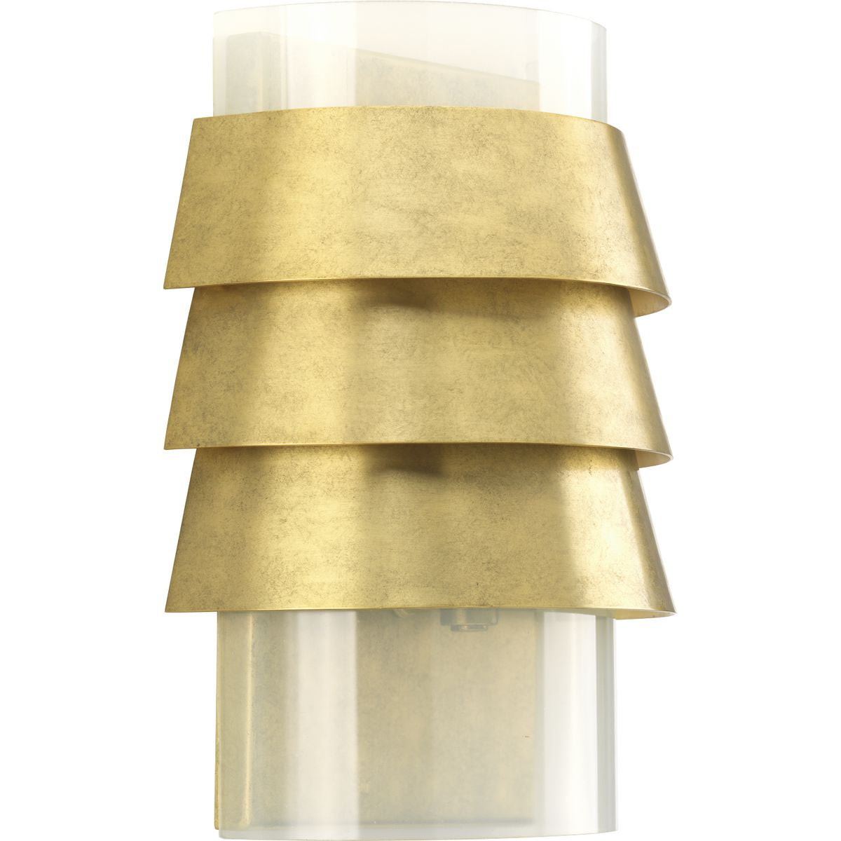 Progress Lighting - P710068-160 - One Light Wall Sconce - Point Dume-Sandbar - Brushed Brass