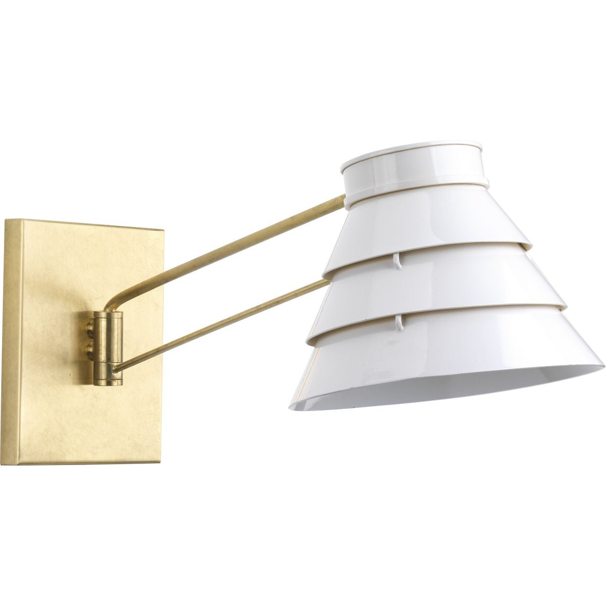 Progress Lighting - P710070-160 - One Light Wall Bracket - Point Dume-Onshore - Brushed Brass