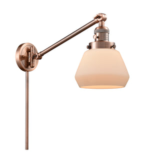 Innovations - 237-AC-G171 - One Light Swing Arm Lamp - Franklin Restoration - Antique Copper