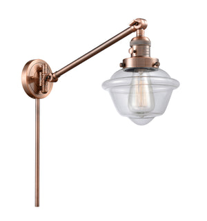 Innovations - 237-AC-G532 - One Light Swing Arm Lamp - Franklin Restoration - Antique Copper