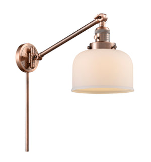 Innovations - 237-AC-G71 - One Light Swing Arm Lamp - Franklin Restoration - Antique Copper