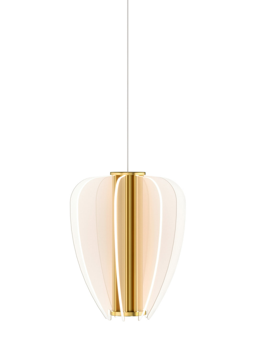 Visual Comfort Modern - 700MONYRBR-LED930 - LED Pendant - Nyra - Plated Brass