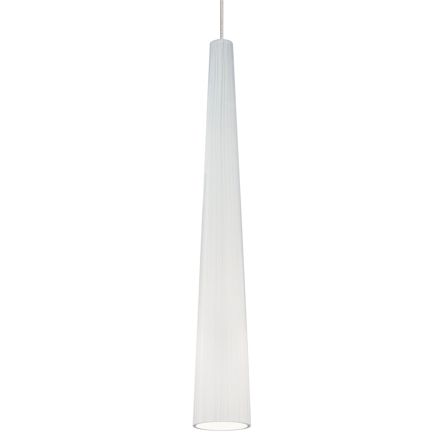 Visual Comfort Modern - 700MOZENLWS - One Light Pendant - Zenith - Satin Nickel