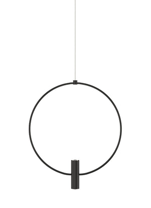 Visual Comfort Modern - 700MPLAY13B-LED930 - LED Pendant - Layla - Nightshade Black