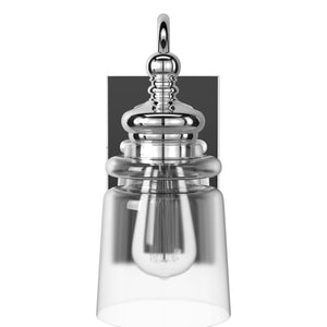 Artcraft - AC11591PN - One Light Wall Sconce - Castara - Polished Nickel