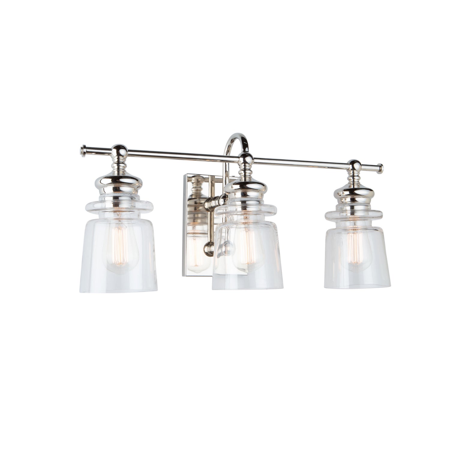 Artcraft - AC11593PN - Three Light Wall Sconce - Castara - Polished Nickel