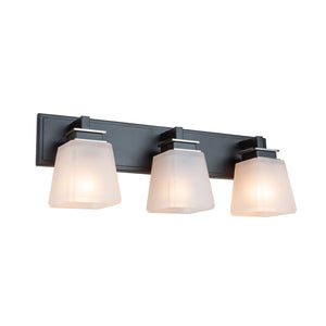 Artcraft - AC11613BN - Three Light Wall Sconce - Eastwood - Black & Brushed Nickel