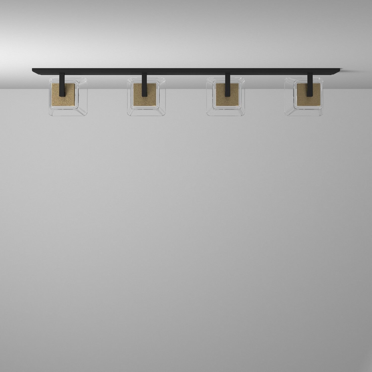 Artcraft - AC11614VB - Four Light Wall Mount - Eastwood - Black & Brass