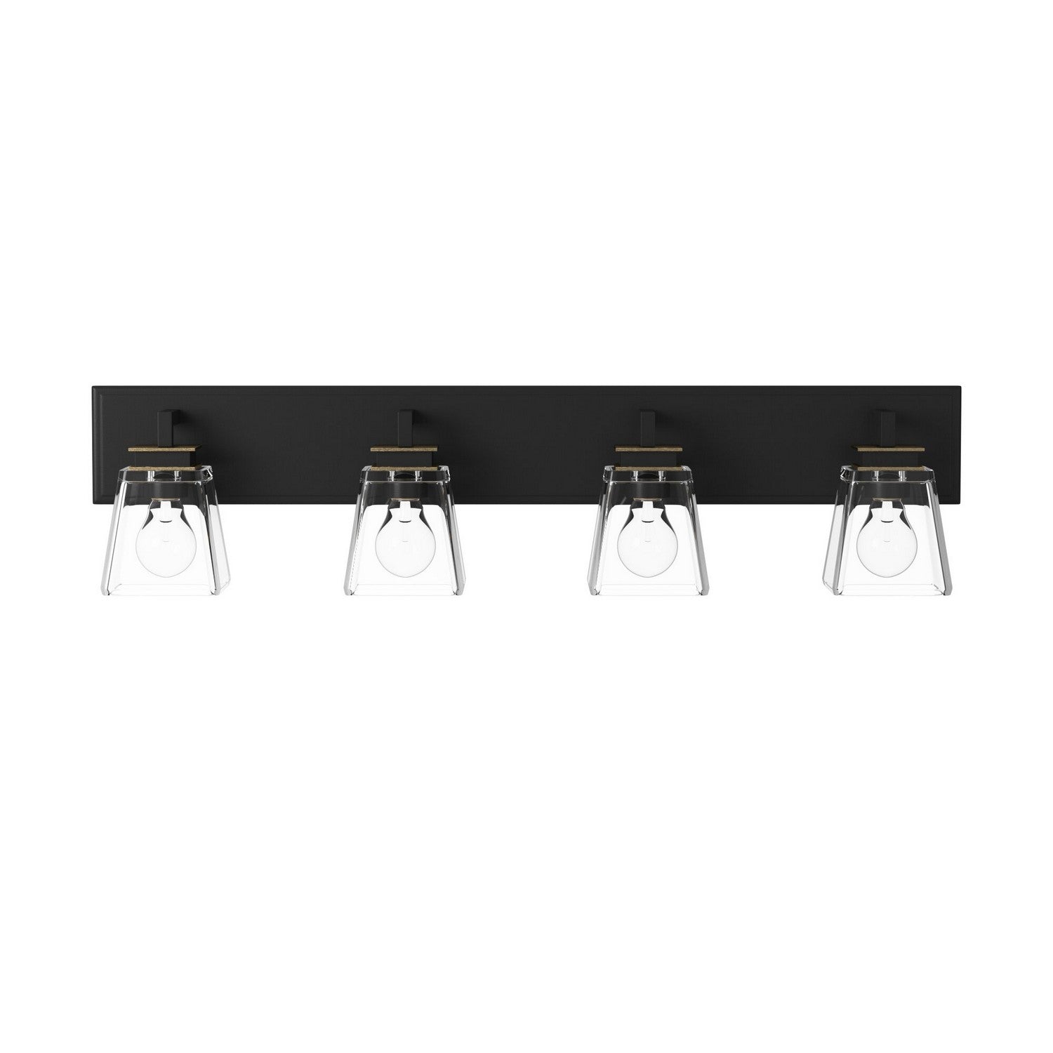 Artcraft - AC11614VB - Four Light Wall Mount - Eastwood - Black & Brass