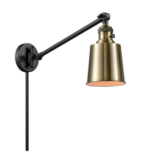 Innovations - 237-BAB-M9-AB - One Light Swing Arm Lamp - Franklin Restoration - Black Antique Brass